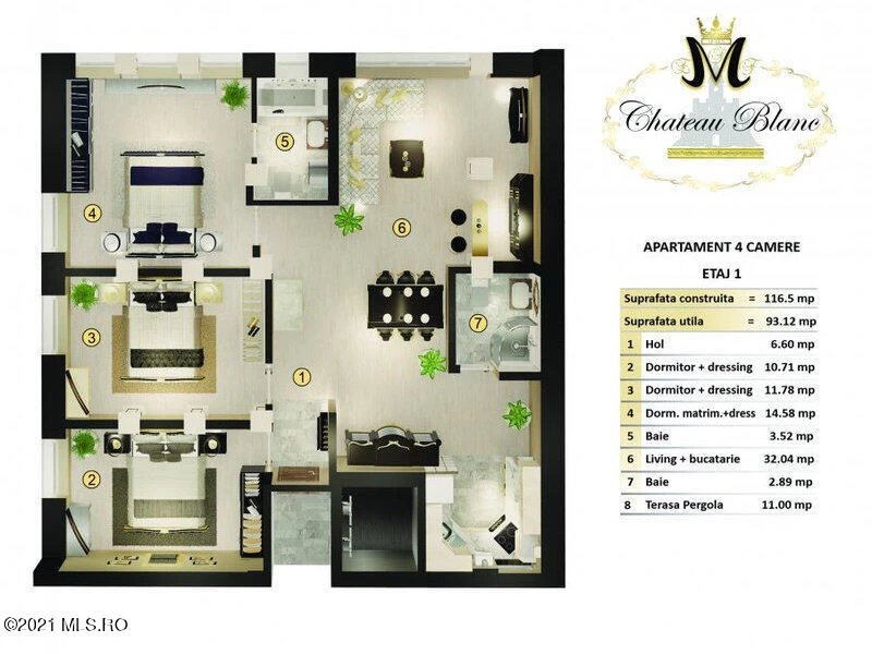 Strada VERBINELOR, Bucuresti, Bucuresti Ilfov, 2 Dormitoare Dormitoare, 2 BăiBăi,Apartament,Anunturi Verificate,VERBINELOR,0,F1-181593