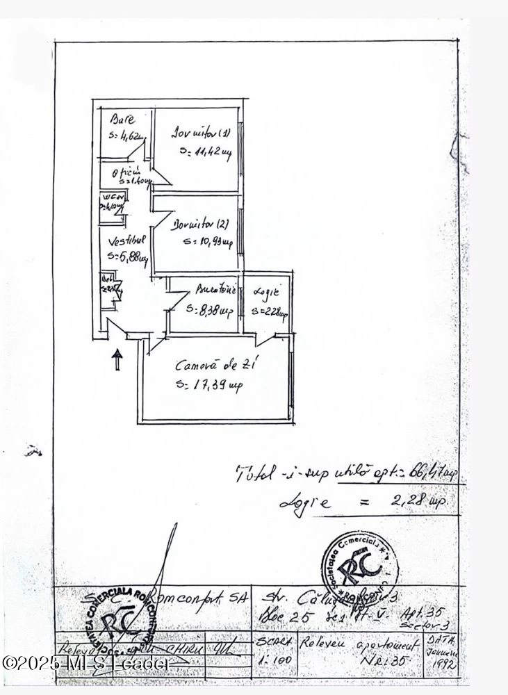 Strada CALUSARILOR, Bucuresti, Bucuresti Ilfov, 2 Dormitor Dormitoare, 2 BaieBăi,Apartament,Anunturi Verificate,CALUSARILOR,0,F1-236162