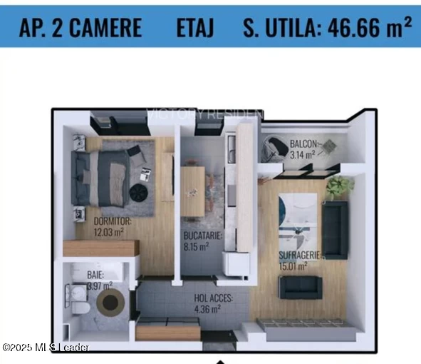 Strada REZERVELOR, Chiajna, Bucuresti Ilfov, 1 Dormitor Dormitoare, 1 BaieBăi,Apartament,Anunturi Verificate,REZERVELOR,0,F1-237172