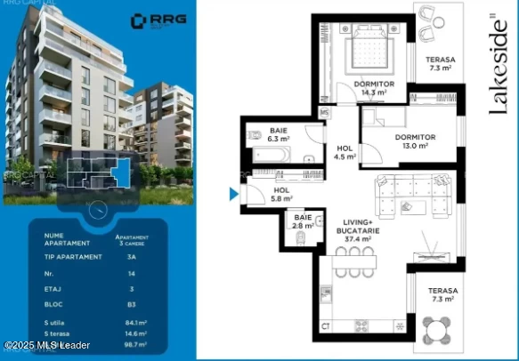 Soseaua BUCURESTI-TARGOVISTE, Bucuresti, Bucuresti Ilfov, 2 Dormitoare Dormitoare, 2 BăiBăi,Apartament,Anunturi Verificate,BUCURESTI-TARGOVISTE,0,F1-240492