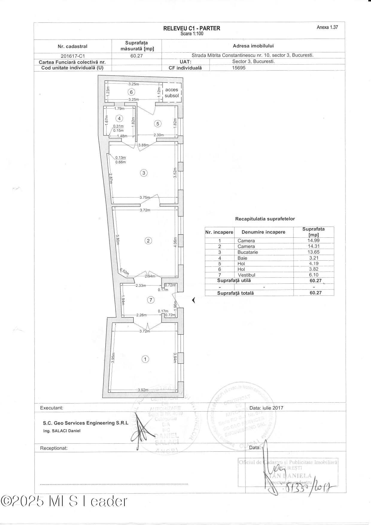 Strada CONSTANTINESCU MITRITA 10, Bucuresti, Bucuresti Ilfov, 030689, 2 Dormitoare Dormitoare, 2 BăiBăi,Casa/Vila,Reprezentari Comision 0%,CONSTANTINESCU MITRITA,0,01-6476