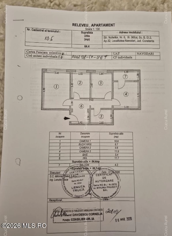 Strada NUFARULUI, Navodari, Constanta, 2 Dormitoare Dormitoare, 1 BaieBăi,Apartament,Anunturi Verificate,NUFARULUI,0,F5-58923